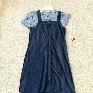 brand new dress with under shirt